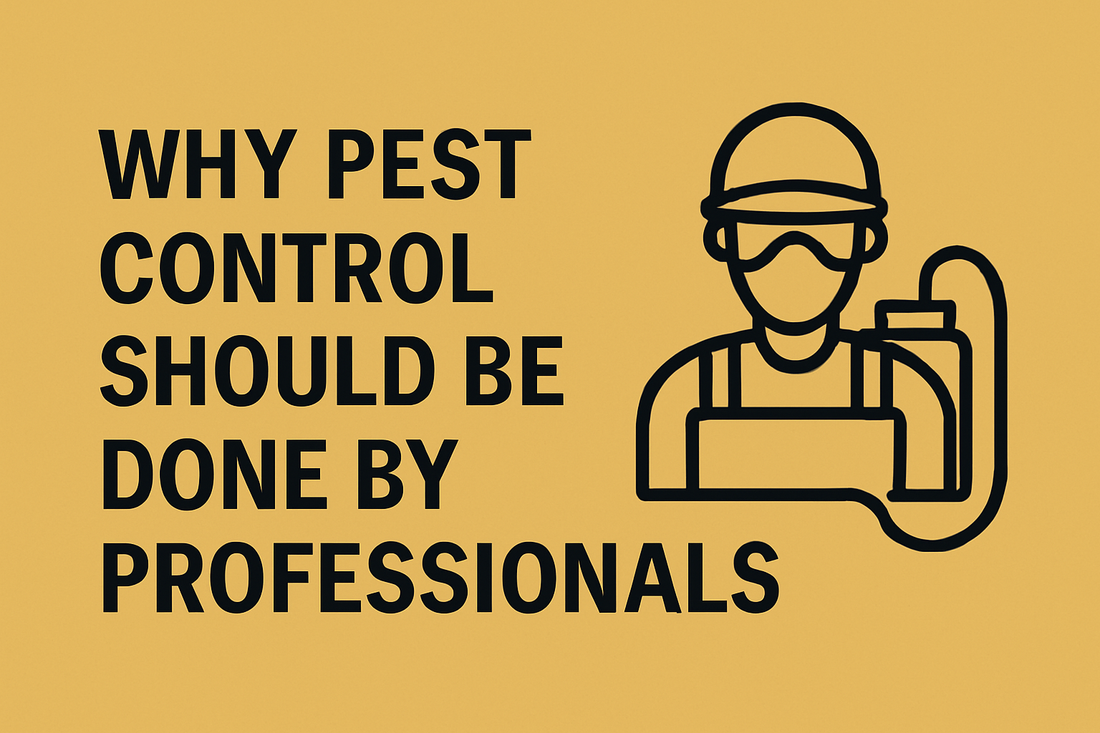 Why Professional Pest Control Is Better Than Doing It Yourself