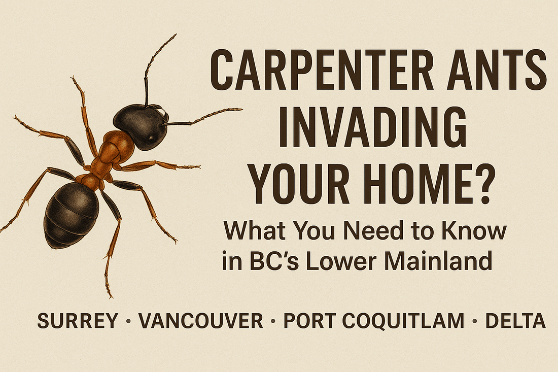 Carpenter Ants Invading Your Home? What You Need to Know in BC’s Lower Mainland
